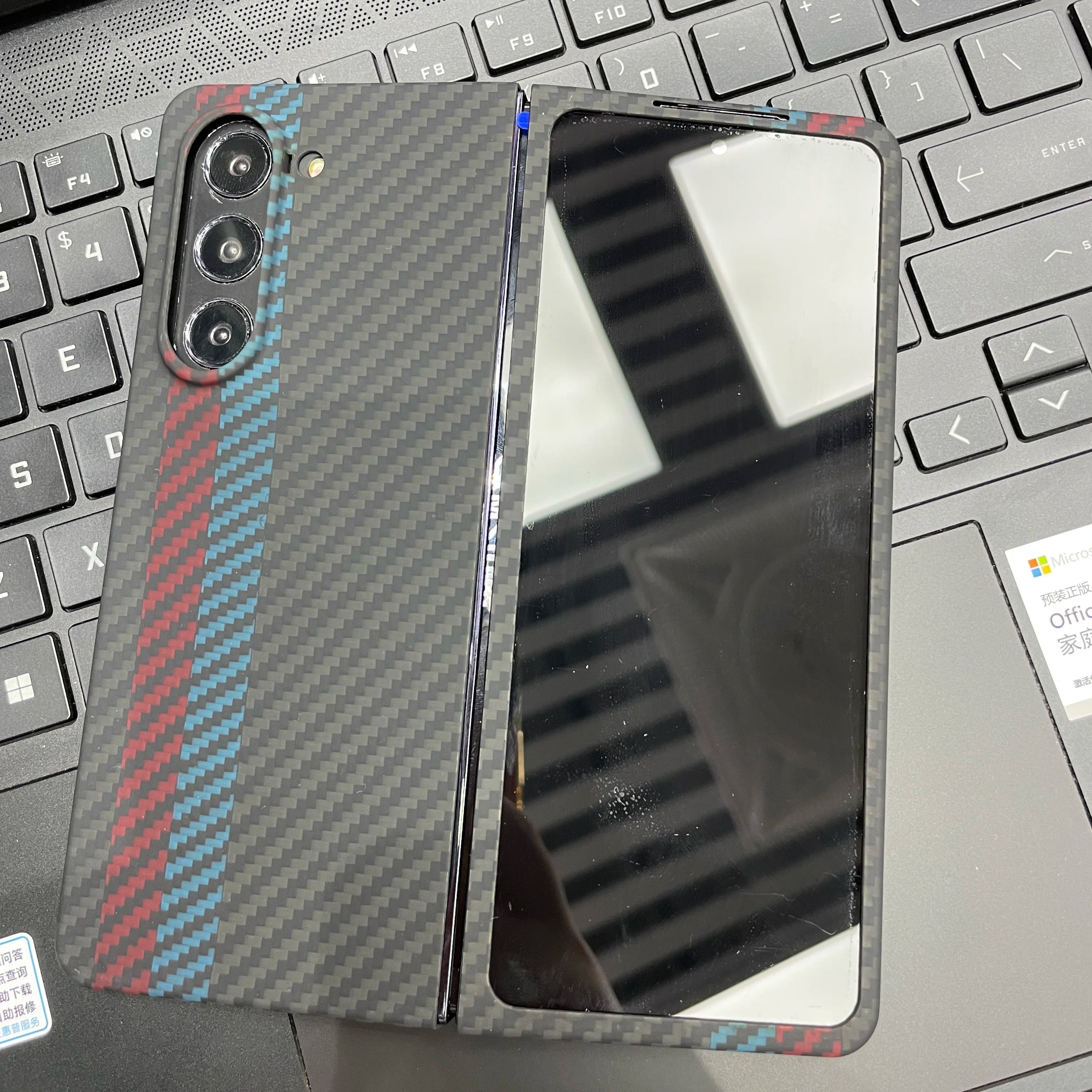 YTF Carbon Fiber Case For Samsung Galaxy Z Fold 5 - Premium Mobile Phone Cases from YTF-Carbon - Just $50! Shop now at Dressmycell.com YTF Carbon Fiber Case For Samsung Galaxy Z Fold 5 - Premium Mobile Phone Cases from YTF-Carbon - Just $50! Shop now at Dressmycell.com